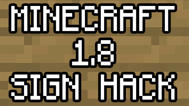 Minecraft 1.8 Sign Hack (Sign Crasher) - WiZARDHAX.com