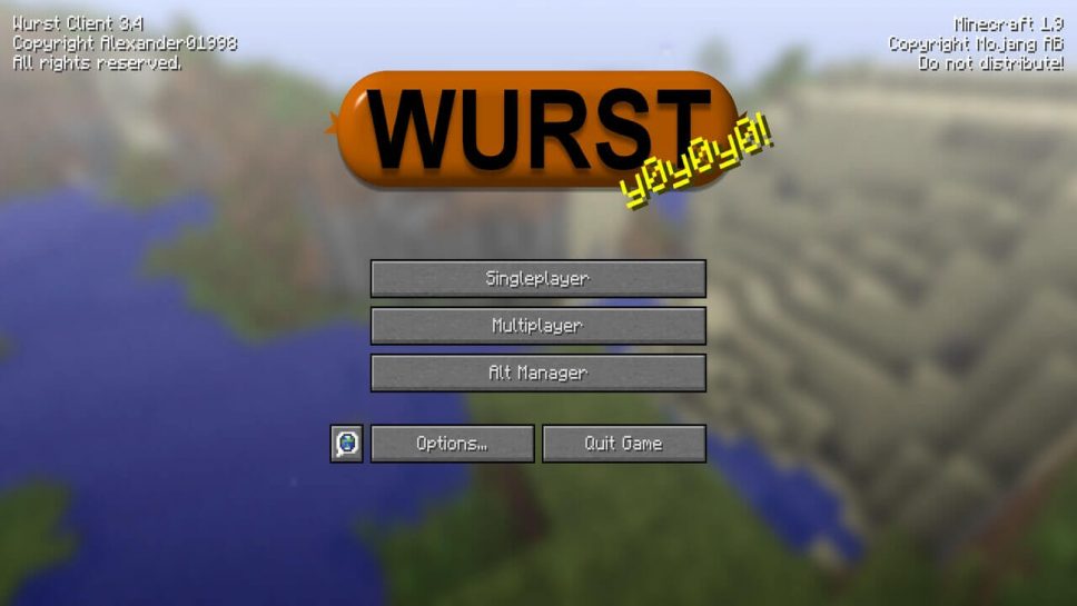 how to install wurst hacked client for minecraft 1.8